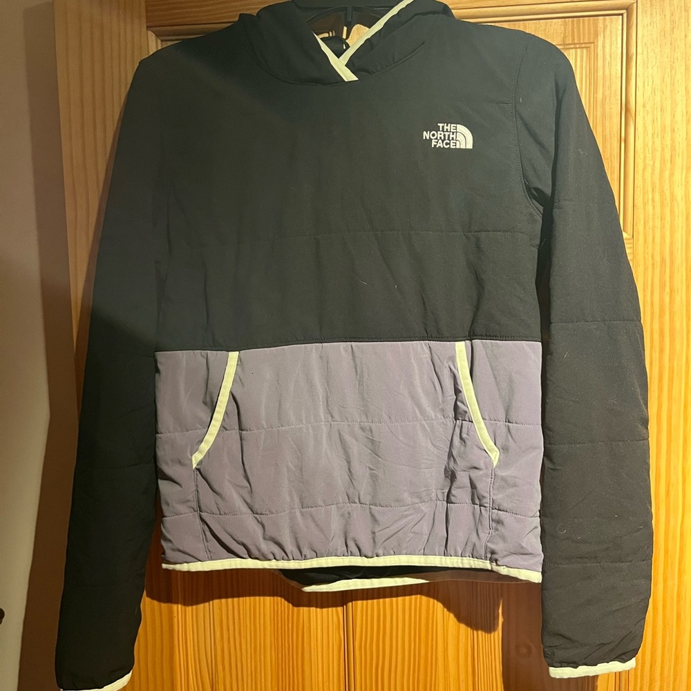 The North Face Black and Purple Women's Hoodie